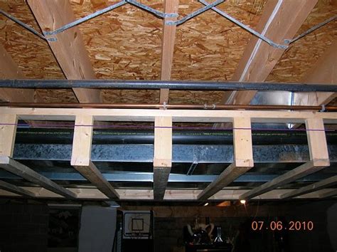 metal studs for boxing ductwork|boxing ducts in basements.